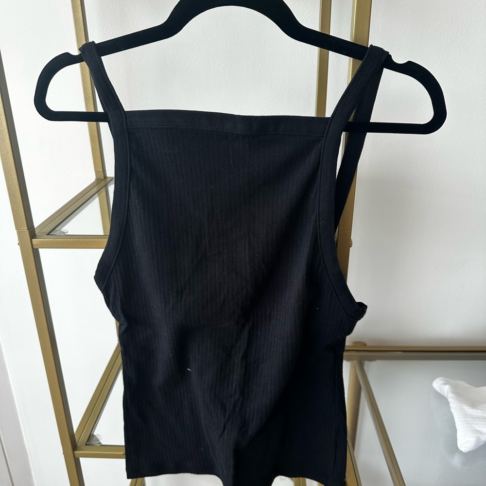 Free People Black Tank Top